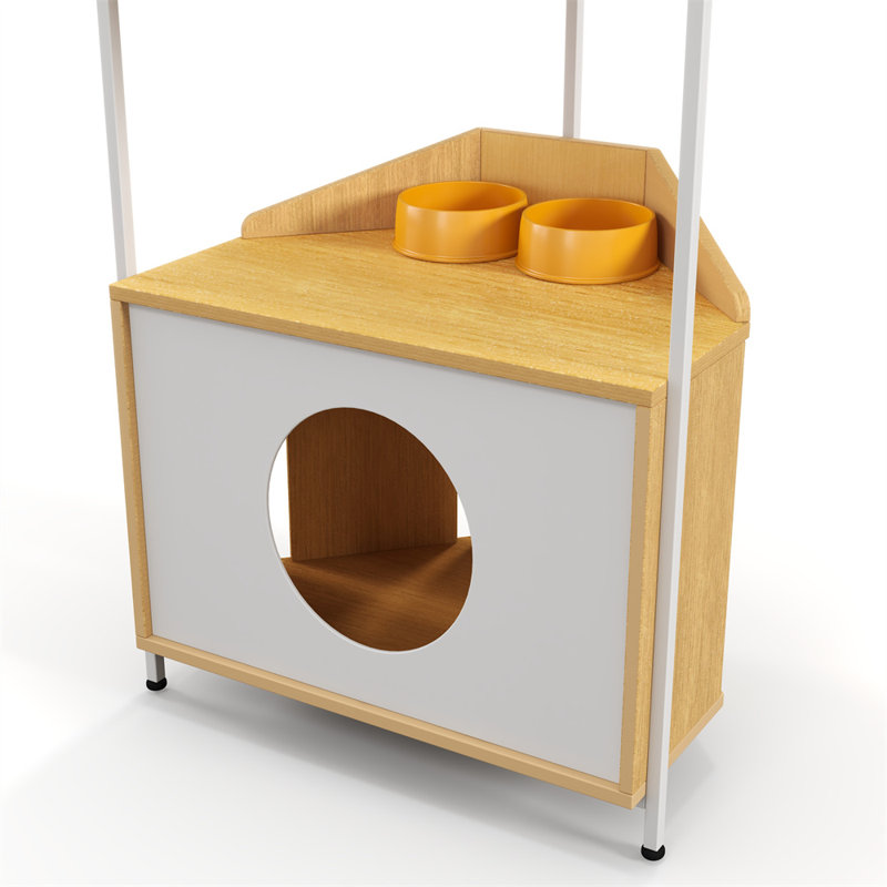 Cat tower feeding station cheap